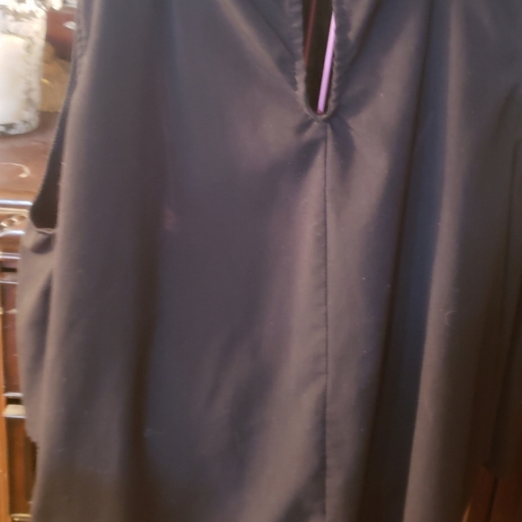 Black Cold Shoulder Blouse Crave Lane - Picture 4 of 4